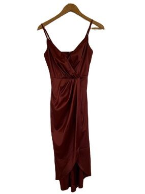 David’s Bridal Satin Slip Dress